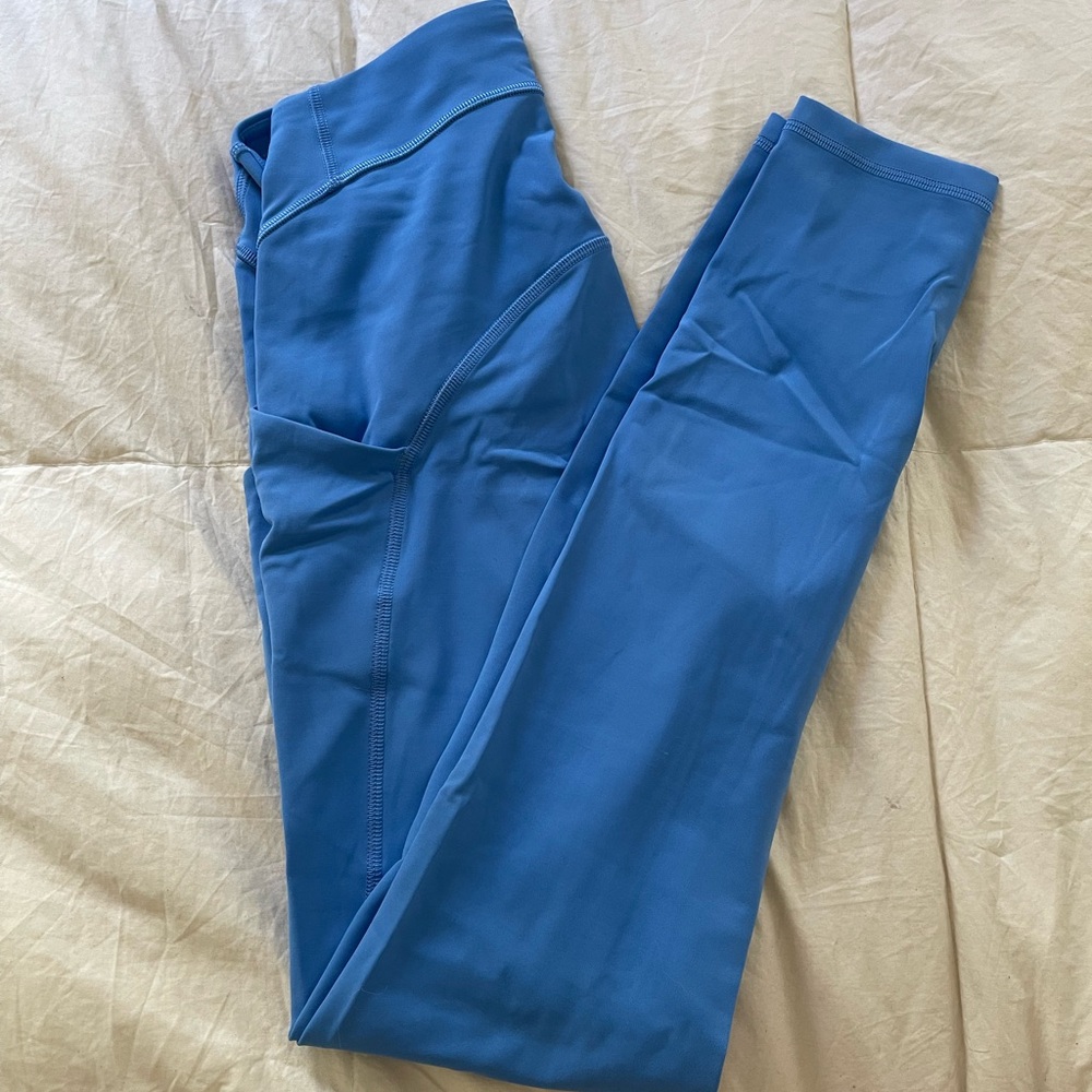 Kayak Blue Lululemon Athletic Leggings